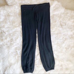 Wildfox black skinny sweatpants super soft basic